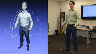 Illustration for article titled This Genius Kinect Rig Puts You Inside a Video Game in Two Minutes Flat